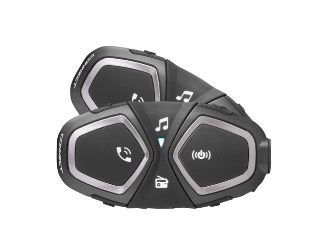 Interphone CONNECT TWIN PACK bukósisak kommunikáció (Bluetooth 4.2, 2fő, 10 m)