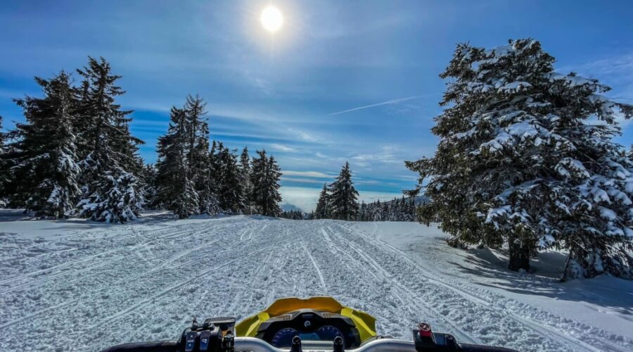 Hószán túra a Madarasi Hargitán