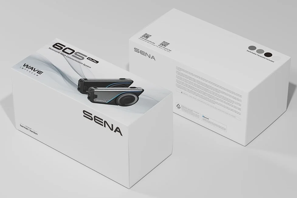 Sena 60S kommunikációs rendszer Mesh 3.0 és WAVE Intercommal