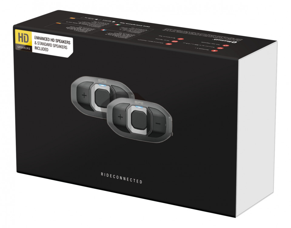 Sena SF2 DUPLA CSOMAG HD-hangszórókkal, Motoros-Motoros közötti Bluetooth kapcsolat