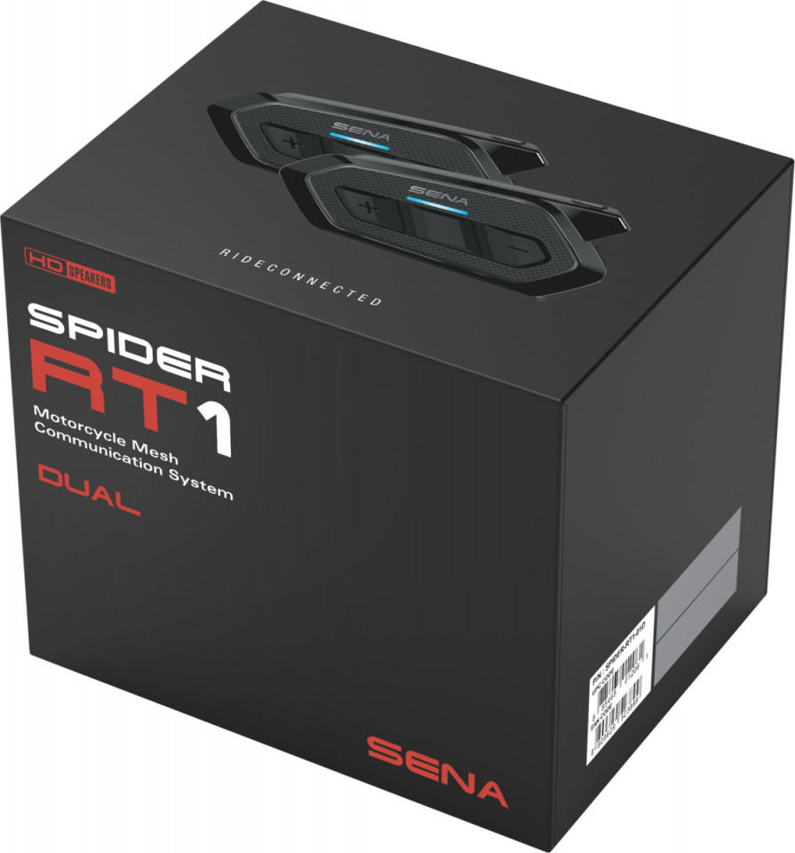 Sena SPIDER RT1 – DUPLA CSOMAG – MESH kommunikáció bukósisakokhoz